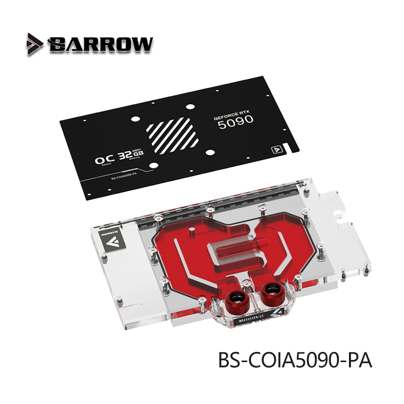 Rtx 5090 32Gb - Barrow BS-COIA5090-PA GPU-waterblok, geschikt voor de